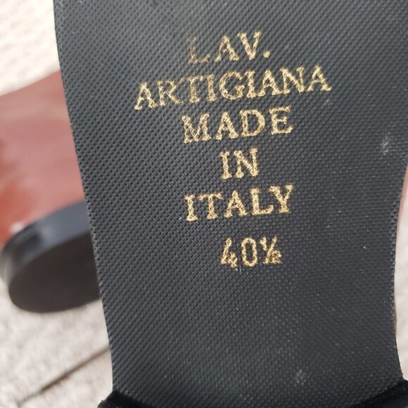 NEW Italian Hand Crafted Leather Lace Up High Top Dressy Chukka Boots - Picture 12 of 14